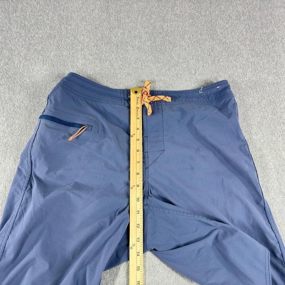 Patagonia‎ Wavefarer Stretch Board Shorts Blue Mens 32 Hybrid Beach Swim Fish 9